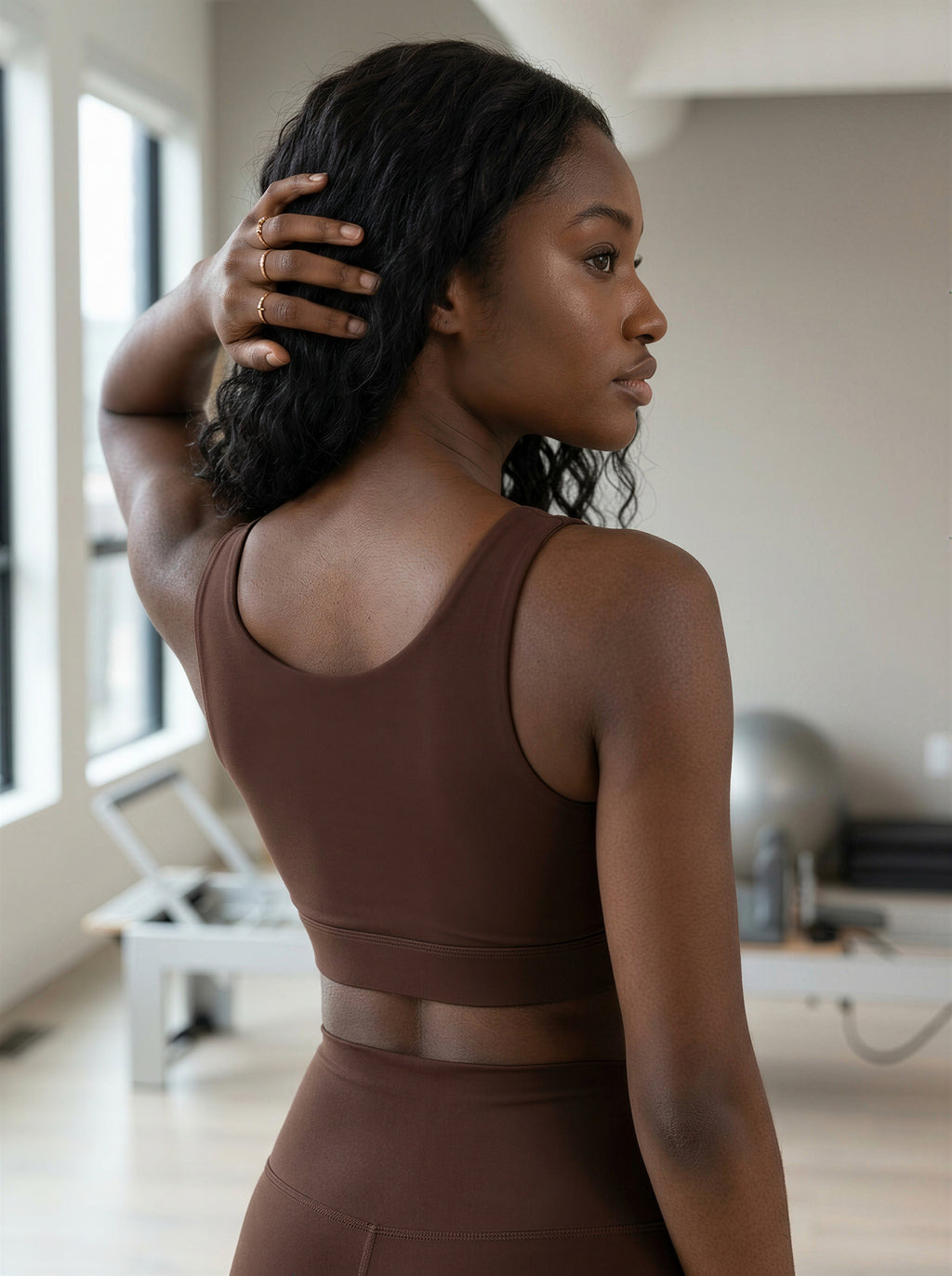 Legging & Top Set - Cacao Terre